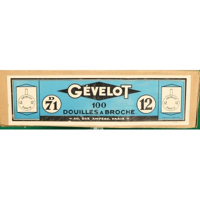 Brokové dutinky systém Lefaucheux, ráže 12, Gévelot