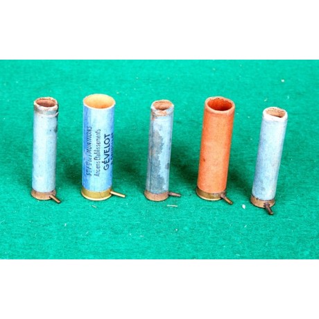 Dutinky Lefaucheux sbírkové - konvolut různé ráže