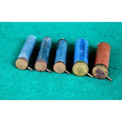 Dutinky Lefaucheux sbírkové - konvolut různé ráže