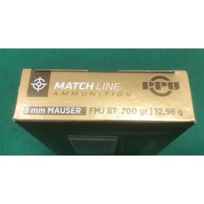 Náboje 8mm Mauser MATCH PPU