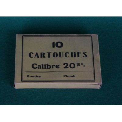 Náboje Lefaucheux ráže 20, sbírkové