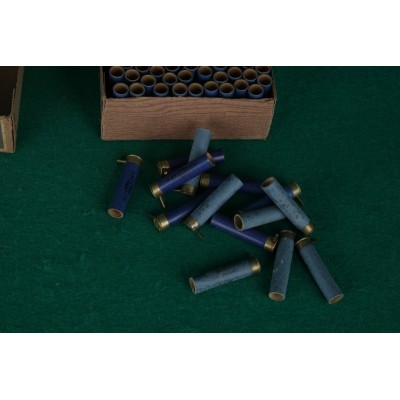 Brokové dutinky s kolíčkovým zápalem ráže 12mm, zachovalé.