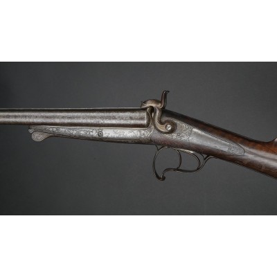 Broková dvojka Lefaucheux kal.16, zdobená jemnou rytinou