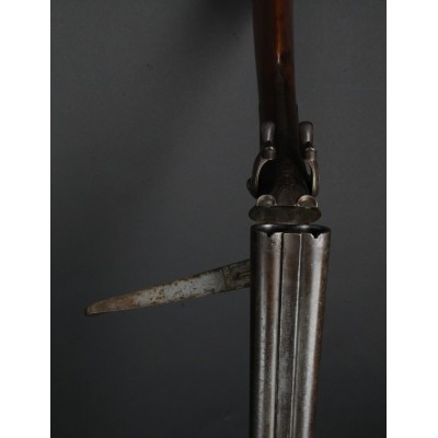 Broková dvojka Lefaucheux kal.16, zdobená jemnou rytinou