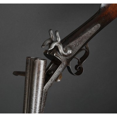 Broková dvojka Lefaucheux kal.16, krásně zdobená. plně funkční