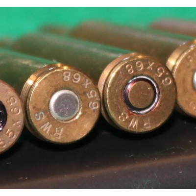 Náboje 6,5x68 RWS, různá provedení