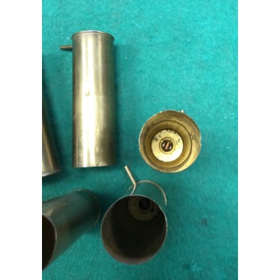 Originální, historické mosazné dutinky ráže 12 Lefaucheux.