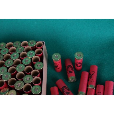 Dutinky MGM se středovým zápalem, kal. 12, červené