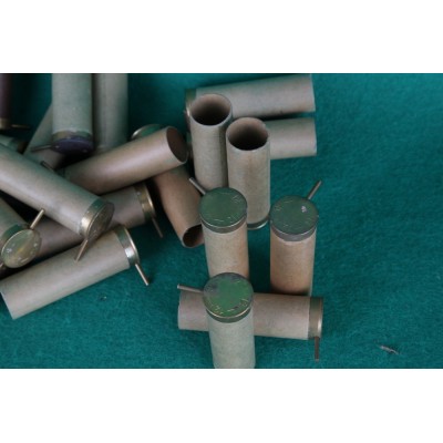 Brokové dutinky Lefaucheux kal. 13, hnědé