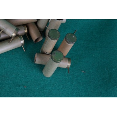 Brokové dutinky Lefaucheux kal. 13, hnědé