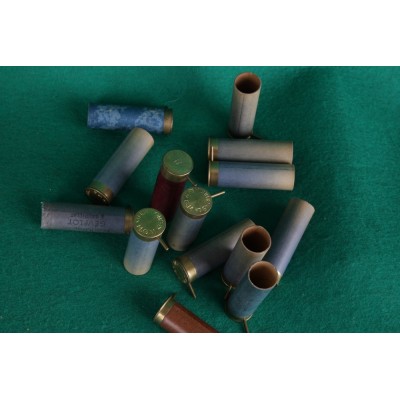 Brokové dutinky ráže 12, různí výrobci, pěkný stav