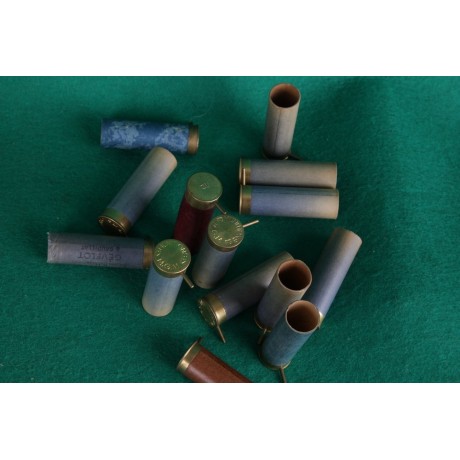 Brokové dutinky ráže 12, různí výrobci, pěkný stav