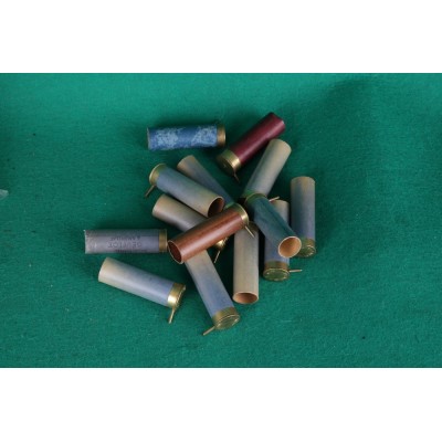 Brokové dutinky ráže 12, různí výrobci, pěkný stav