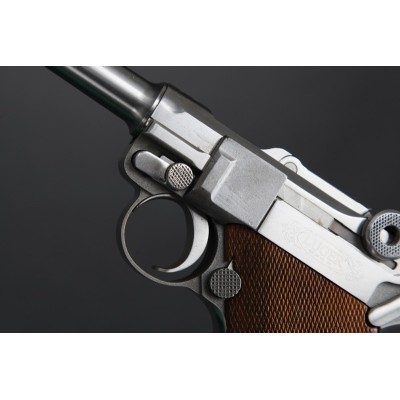 Pistole American Eagle -  kopie P08 v nerezu