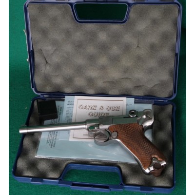 Pistole American Eagle -  kopie P08 v nerezu