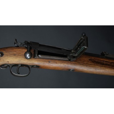 Puška Krag Joergensen - dělostřelecká karabina, v.č. A 29680, platná zkušebna CZ