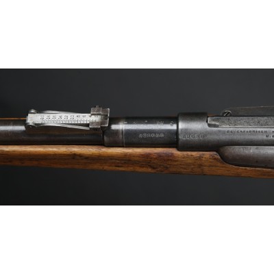 Puška Krag Joergensen - dělostřelecká karabina, v.č. A 29680, platná zkušebna CZ