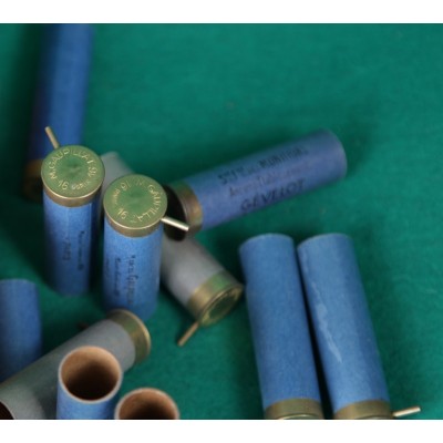 Dutinky brokové kal.16 Lefaucheux modré, značené