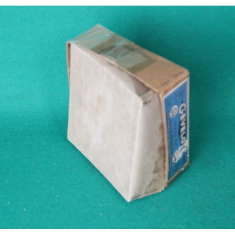 Krabice od brokových dutinek Gévelot ráže 14, sbírková.