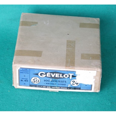 Krabice od dutinek Gévelot, sbírková