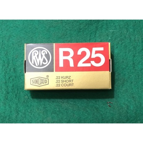 Náboje pro sportovní střelbu RWS R25 .22 short