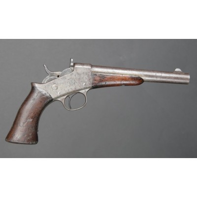 Pistole jednoranová Rolling Block v.č. DEP87, komise