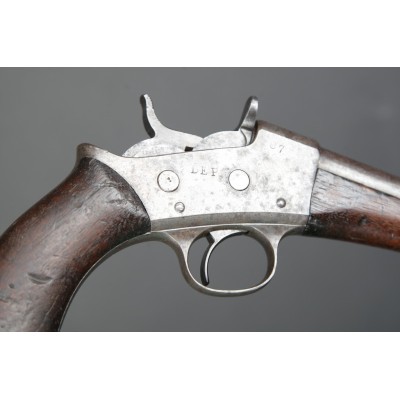 Pistole jednoranová Rolling Block v.č. DEP87, komise