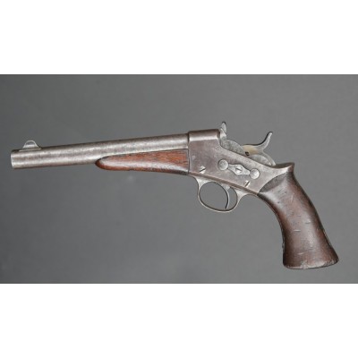 Pistole jednoranová Rolling Block v.č. DEP87, komise