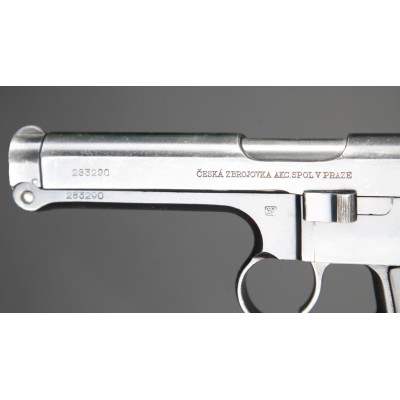 Pistole CZ VZ 38, tzv. louskáček, komise