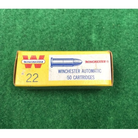 Náboje .22 Winchester automatic sbírkové  - rarita