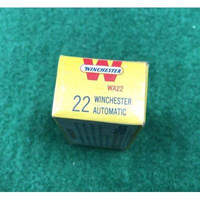Náboje .22 Winchester automatic sbírkové  - rarita