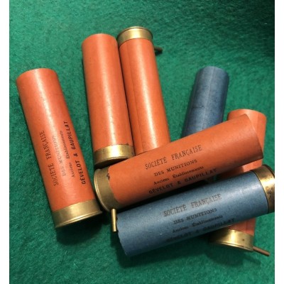 Dutinky Lefaucheux 16 červené a modré