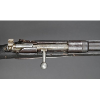 Gewehr M.88 Amberg 1889, v.č. 9500, puška, která strávila roky v zákopech
