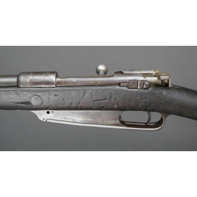 Gewehr M.88 Amberg 1889, v.č. 9500, puška, která strávila roky v zákopech