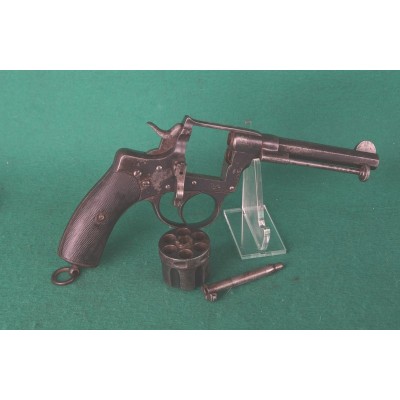 Revolver Belgie  NAGANT BREVETÉ M1878/86, ráže 9,4 mm CF
