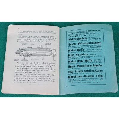Příručka švýcarský samopal F.M.25, originál