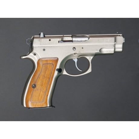 Pistole CZ75 Compact niklovaná, komise
