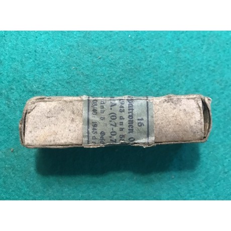Krabička nábojů 9mm Luger Wehrmacht 1943