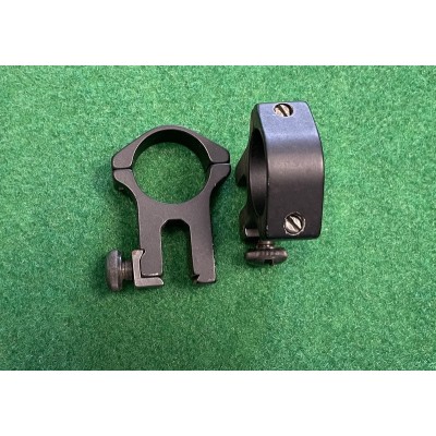 Montáž puškohled 25,4 mm, vysoká s podhledem, KOMISE