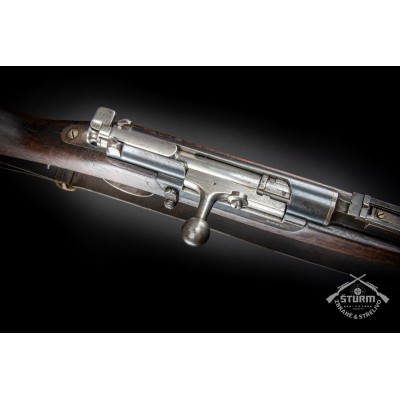Kropatschek M.1886, dlouhý pěchotní, v.č. Z 230, zachovalý, KOMISE, zkušebna