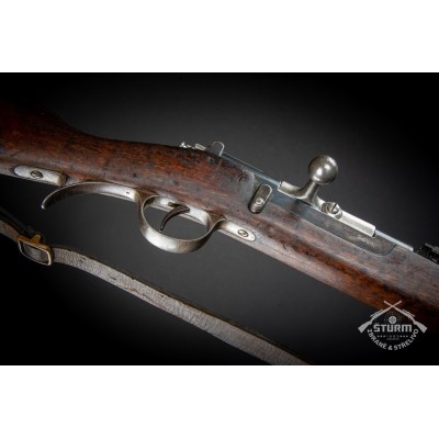 Kropatschek M.1886, dlouhý pěchotní, v.č. Z 230, zachovalý, KOMISE, zkušebna