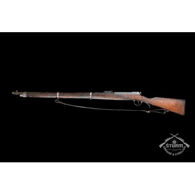 Kropatschek M.1886, dlouhý pěchotní, v.č. Z 230, zachovalý, KOMISE, zkušebna