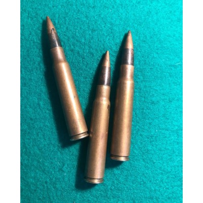 Náboj 8x57IS Wehrmacht, mosazná nábojnice