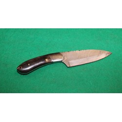 Nůž damaškový s koženým pouzdrem¨na opasek