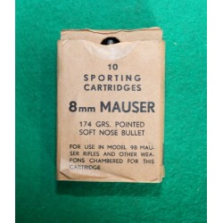 Náboje 8x57IS INTERARMS, sbírkové, super stav