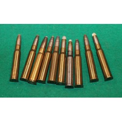 Náboje 8x57JR, konvolut, sbírkové RWS, DWM a Browning