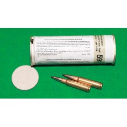 Náboje 7,5x55 Swiss v pohotovostní plechovce - rarita, originál