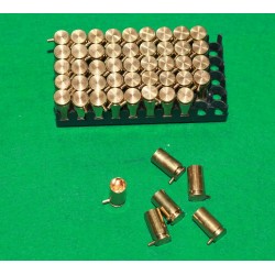 Nábojnice 9mm Lefaucheux, mosazné, nové, komise