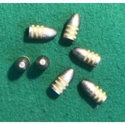 Střely PB přesné .502, hmotnost 461 grains, kalibrované, mazané