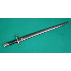 Bajonet Kropatschek M.1886, velmi dobrý stav, v.č. SS 374